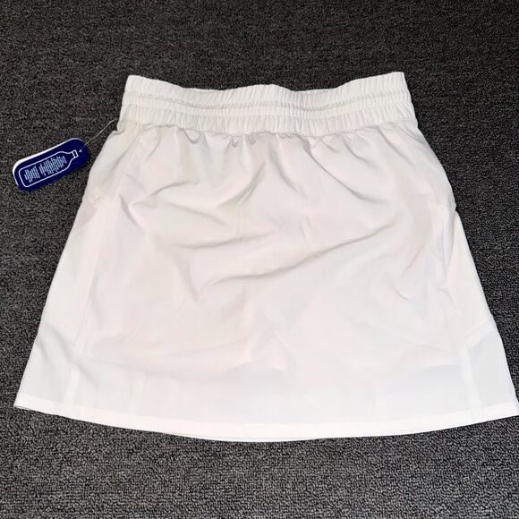 MTA Sport Pants - MTA Sport Skort Skirt Womens Small White Stretch Performance Tennis Athletic NWT